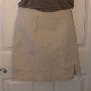 New Guess khaki mini skirt